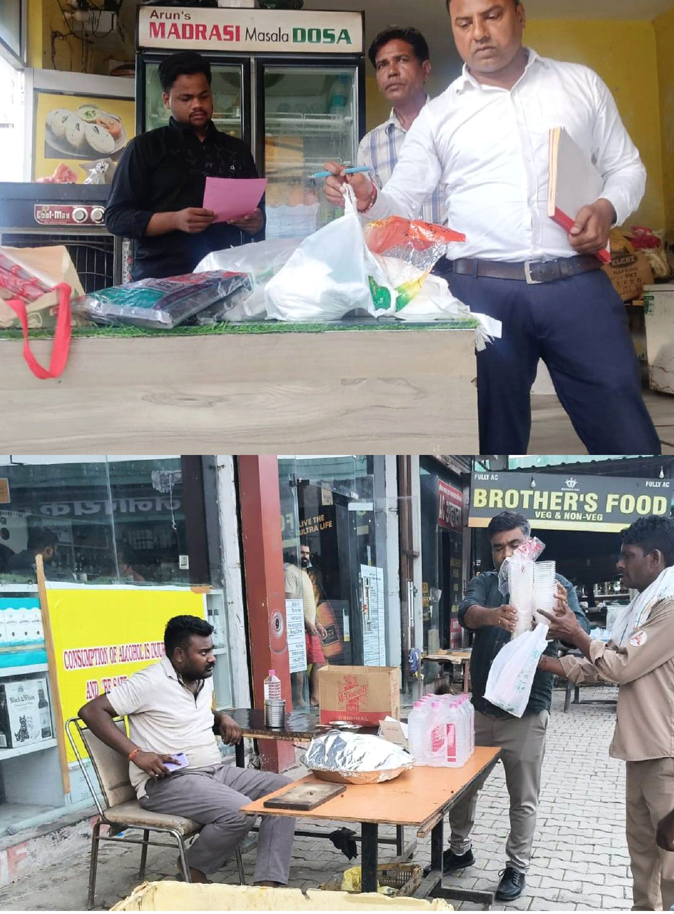 Madrasi Masala Dosa Raid – 2 kg of Plastic, 10,000 Fine!